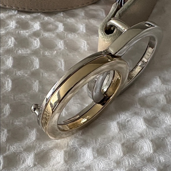 Brave Leather Otir Double Circle Buckle Belt - Picture 9 of 13